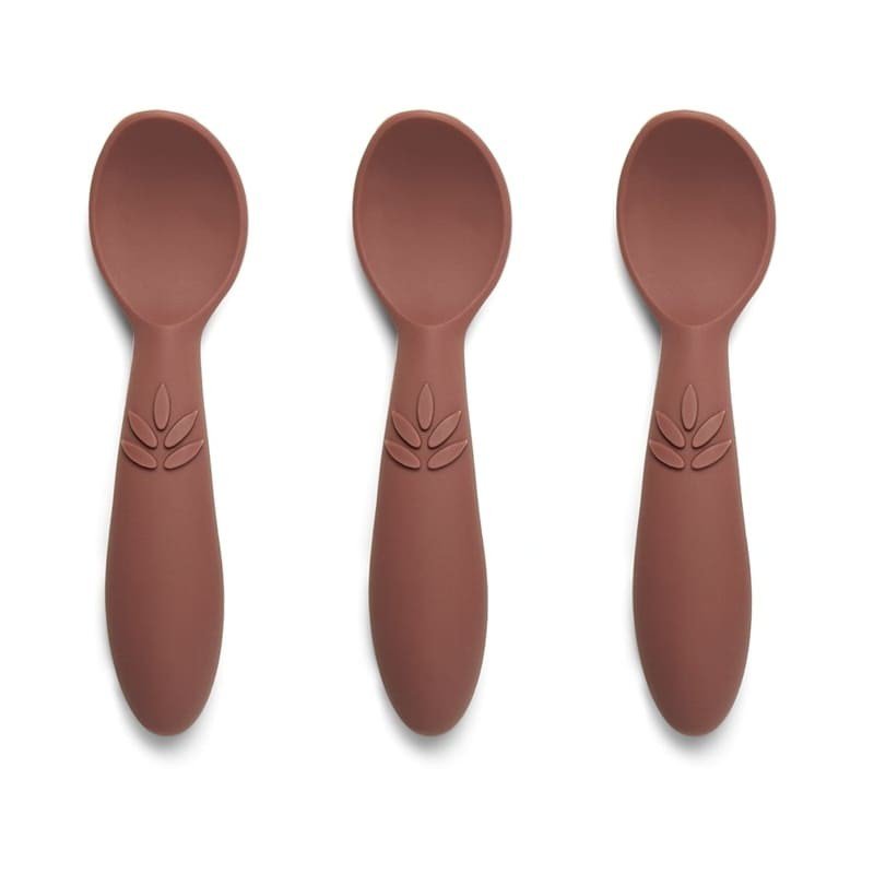 nuuroo - 3 łyżeczki silikonowe Mahogany NUUROO
