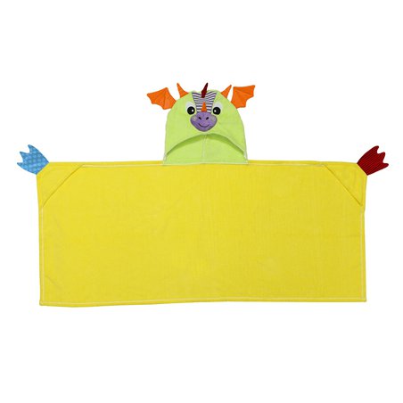 Zoocchini Ręcznik dla Dziecka z Kapturem Smok