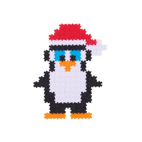 Far Brain Toy Co. - FA247-6 Puzzelki Pixelki Jixelz Bombka Pingwin.