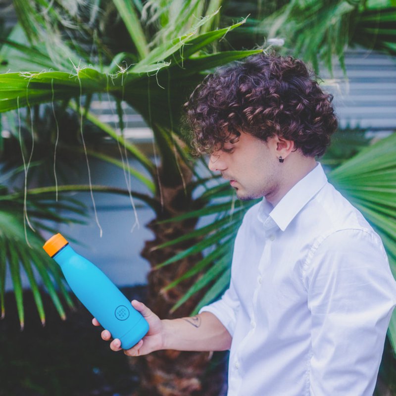 COOLBOTTLES - Cool Bottles Butelka termiczna 350 ml Triple cool Vivid Turquoise