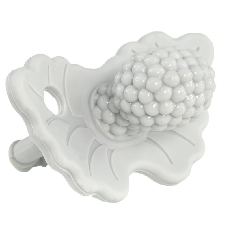 Gryzak 2 szt., Soczysta Malina, niebieski i szary, RaZbaby RAZBABY