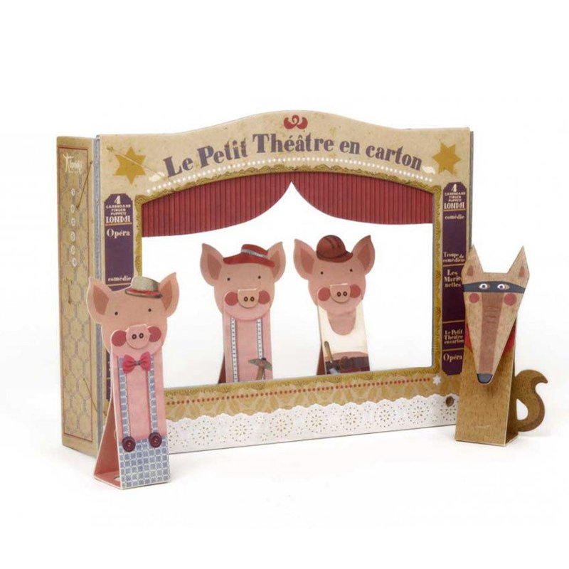 Teatrzyk z tektury, Trzy Małe Świnki | Londji®