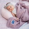 LA MILLOU - BISCUIT COLLECTION - DWUSTRONNY KOC LIGHT 100% COTTON MUSLIN - FRENCH LAVENDER & OFF WHITE LA MILLOU - BISCUIT COLLECTION - DWUSTRONNY KOC LIGHT 100% COTTON MUSLIN - FRENCH LAVENDER & OFF WHITE