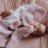 LA MILLOU - BISCUIT COLLECTION - DWUSTRONNY KOC LIGHT 100% COTTON MUSLIN - FRENCH LAVENDER & OFF WHITE LA MILLOU - BISCUIT COLLECTION - DWUSTRONNY KOC LIGHT 100% COTTON MUSLIN - FRENCH LAVENDER & OFF WHITE