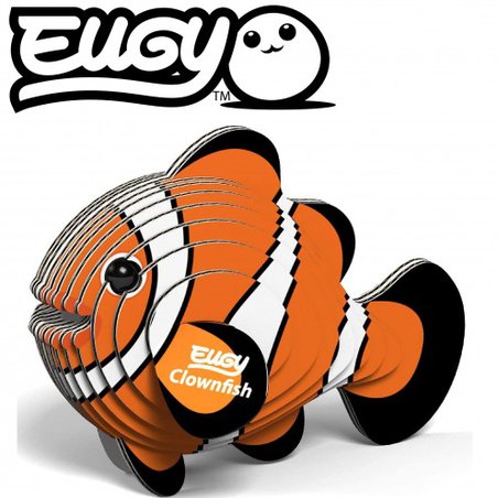 EG_037 Błazenek Rybka Eugy. Eko Układanka 3D. EG_037 Błazenek Rybka Eugy. Eko Układanka 3D.