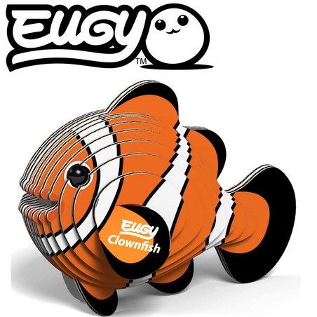 EG_037 Błazenek Rybka Eugy. Eko Układanka 3D. EG_037 Błazenek Rybka Eugy. Eko Układanka 3D.