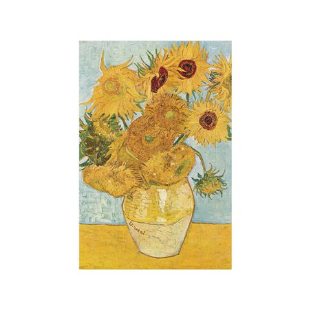 Puzzle mikro, menzurka, Słoneczniki Van Gogh | Londji®