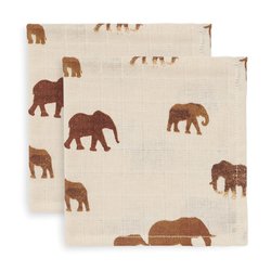 Jollein - Baby & Kids - Jollein - 2 otulacze niemowlęce Hydrophilic 115 x 115 cm Savannah