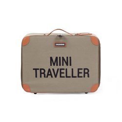 Childhome Walizka dziecięca Mini traveller Kanwas Khaki CHILDHOME