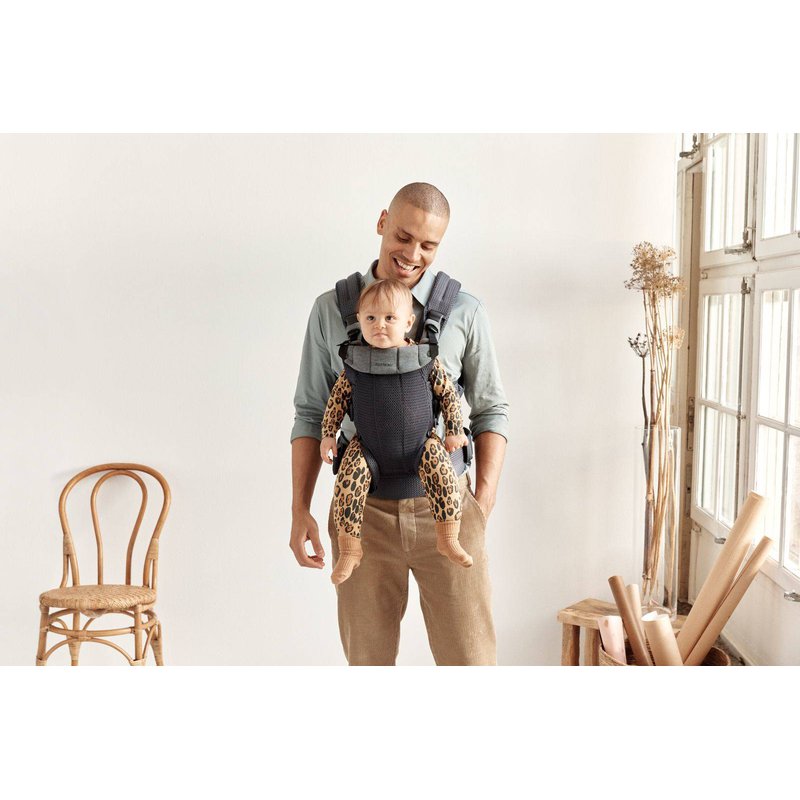BABYBJORN - nosidełko Harmony 3D Mesh, Antracyt
