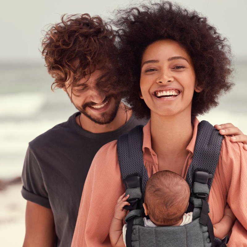 BABYBJORN - nosidełko Harmony 3D Mesh, Antracyt