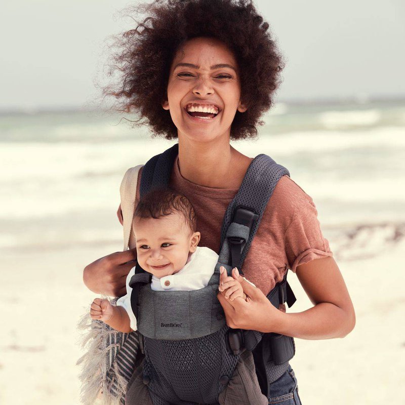 BABYBJORN - nosidełko Harmony 3D Mesh, Antracyt