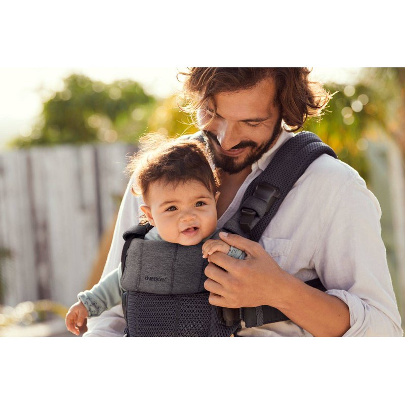 BABYBJORN - nosidełko Harmony 3D Mesh, Antracyt