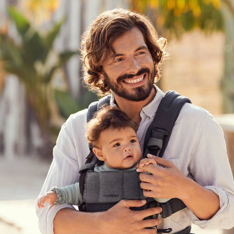 BABYBJORN - nosidełko Harmony 3D Mesh, Antracyt