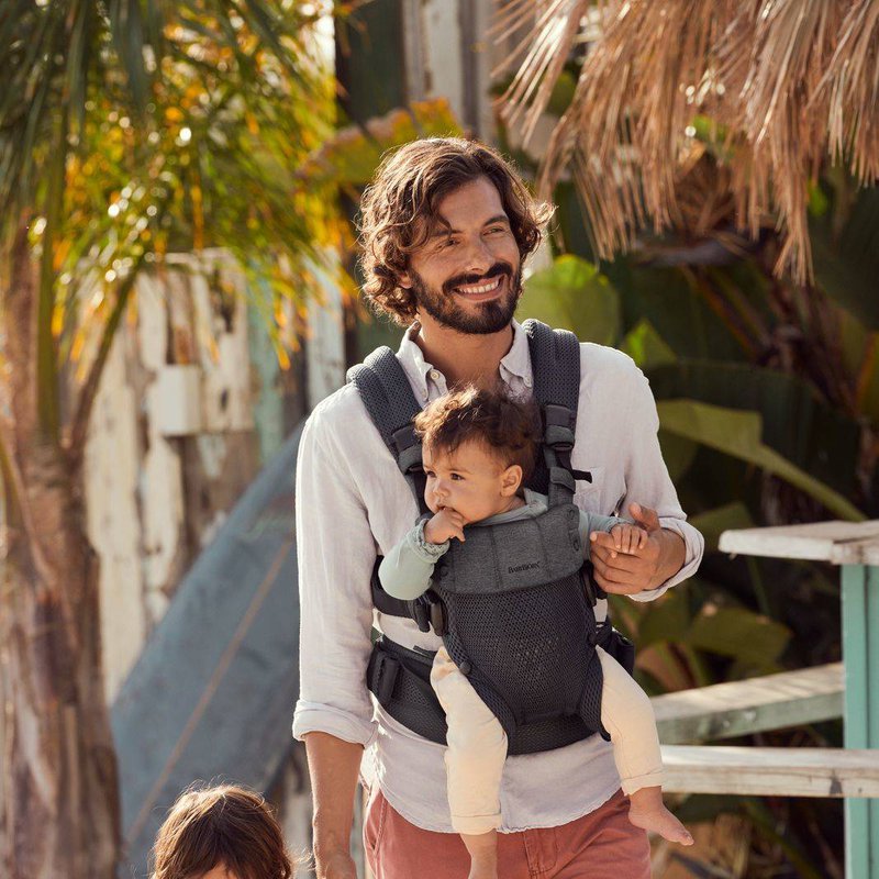 BABYBJORN - nosidełko Harmony 3D Mesh, Antracyt