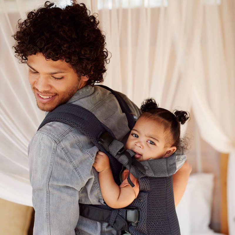 BABYBJORN - nosidełko Harmony 3D Mesh, Antracyt