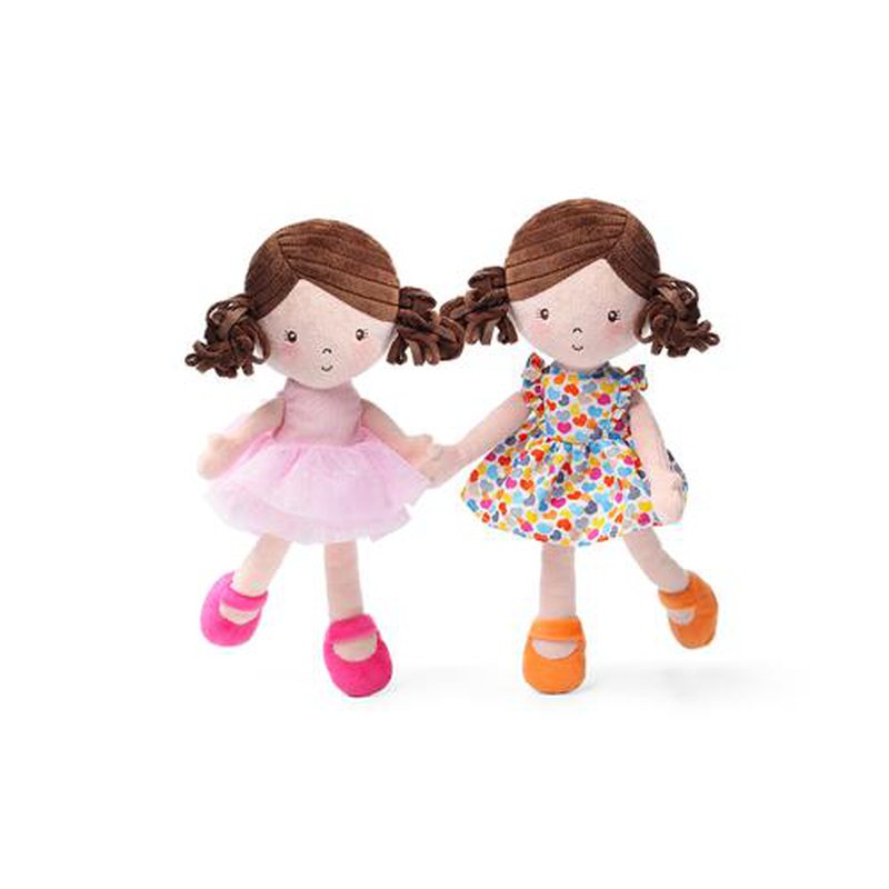 BABYONO - 1157 Przytulanka dla niemowląt LENA DOLL. MY BEST FRIEND.