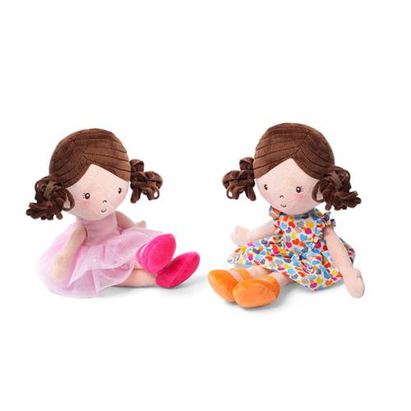 BABYONO - 1157 Przytulanka dla niemowląt LENA DOLL. MY BEST FRIEND.