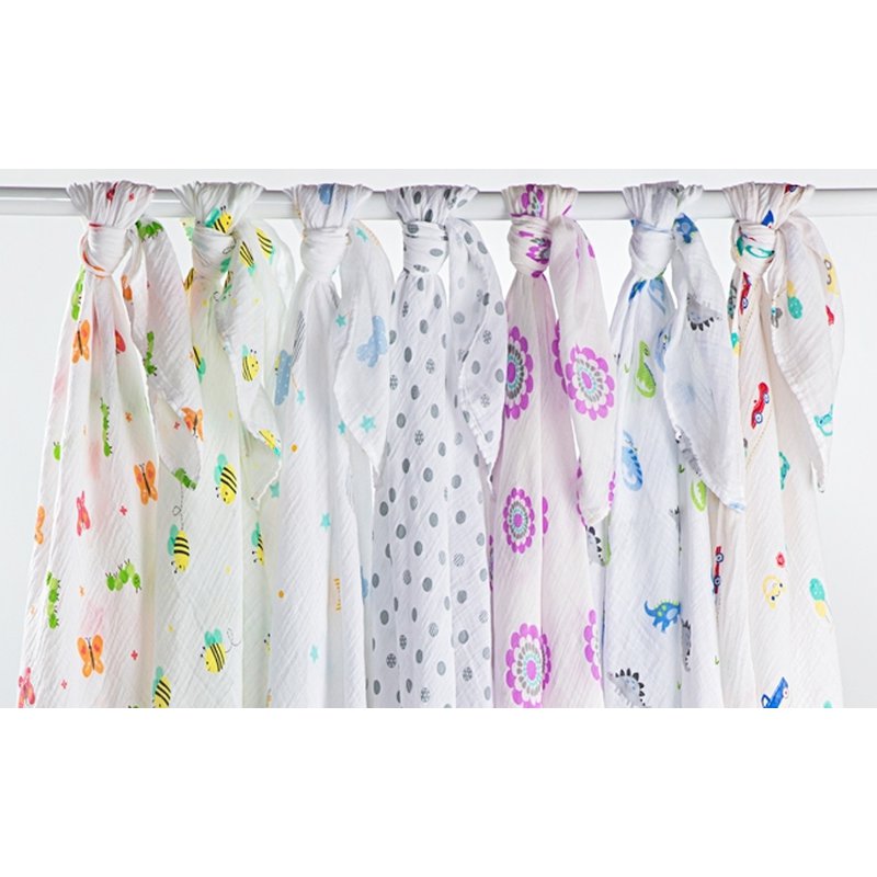 Lulujo Kocyk Muślinowy Dinozaury