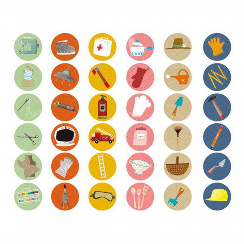 Gra Lotto dla dzieci, I want to be ... Zawody | Londji®