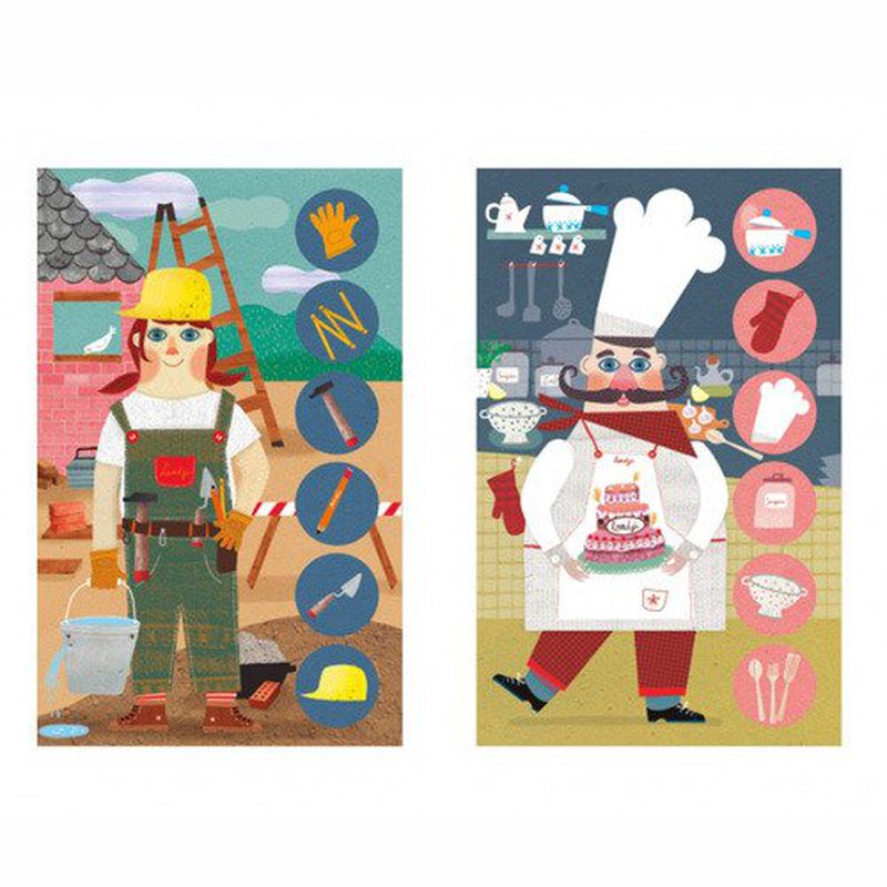 Gra Lotto dla dzieci, I want to be ... Zawody | Londji®