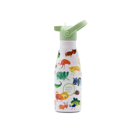 COOLBOTTLES - Cool Bottles Butelka termiczna Kids 260 ml Triple cool African safari