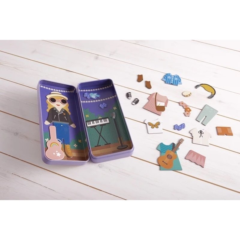 Petit Collage Magnetyczne Ubieranki Muzyka
