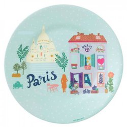 Talerz deserowy fi 20 cm Paryż Emilii | Petit Jour Paris®