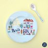 Talerz deserowy fi 20 cm Paryż Emilii | Petit Jour Paris® Talerz deserowy fi 20 cm Paryż Emilii | Petit Jour Paris®