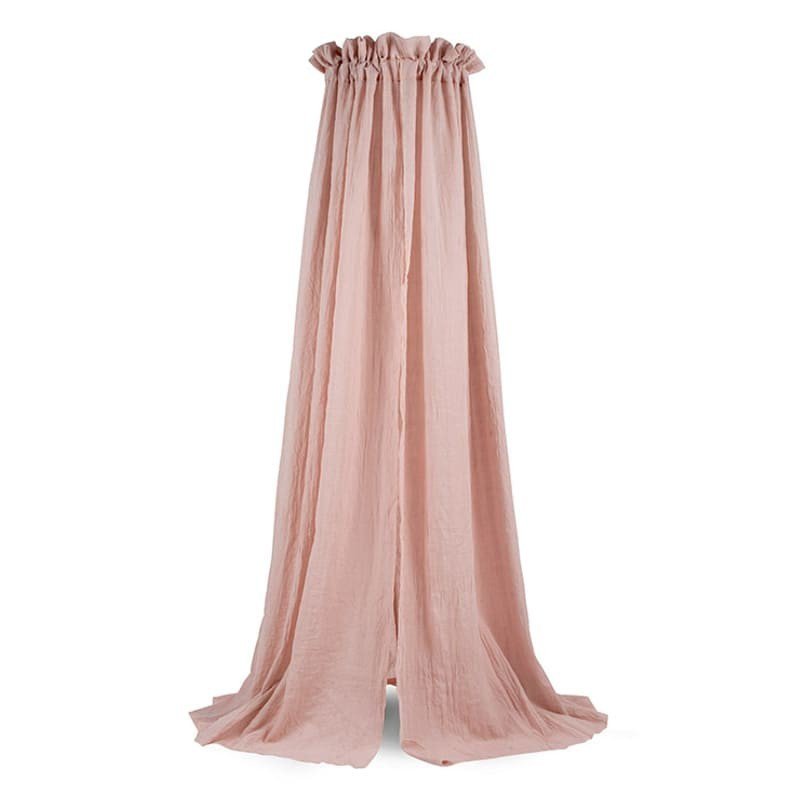 Jollein - Baby & Kids - Jollein - Moskitiera woalowa nad łóżeczko niemowlęce Vintage PALE PINK 155 cm