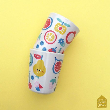 Mały kubek do napojów dla dziecka, Tutti Frutti | Maison Petit Jour®