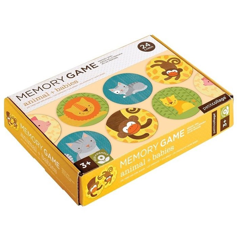 Petit Collage Gra Memory Zwierzęta