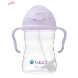 Bidon ze słomką 240 ml, Gelato Boysenberry, b.box