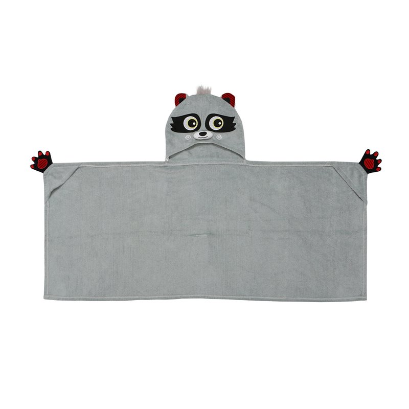 Zoocchini Ręcznik dla Dziecka z Kapturem Szop Pracz