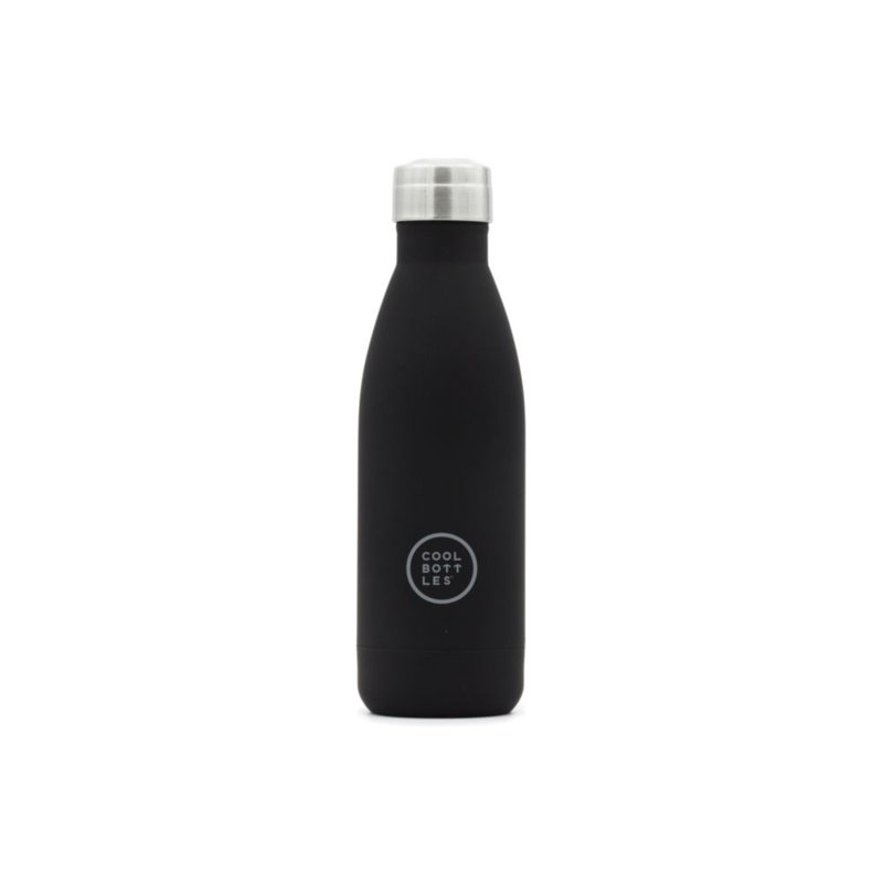 COOLBOTTLES - Cool Bottles Butelka termiczna 350 ml Triple cool Mono Black