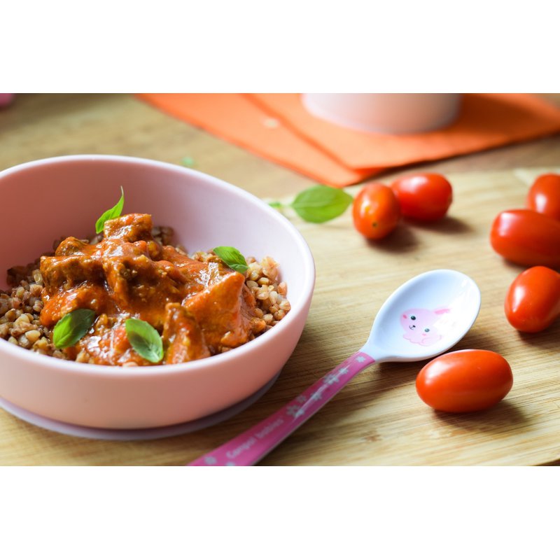 Bickiepegs - Miseczka-Talerzyk Doidy Bowl z przyssawką - szary