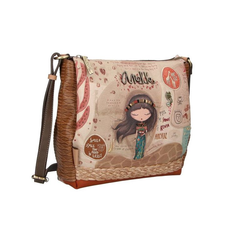 Torebka crossbody ozdobny pasek potrójna | Anekke®