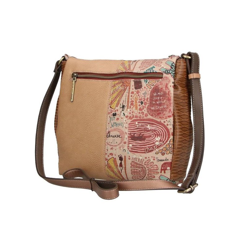 Torebka crossbody ozdobny pasek potrójna | Anekke®