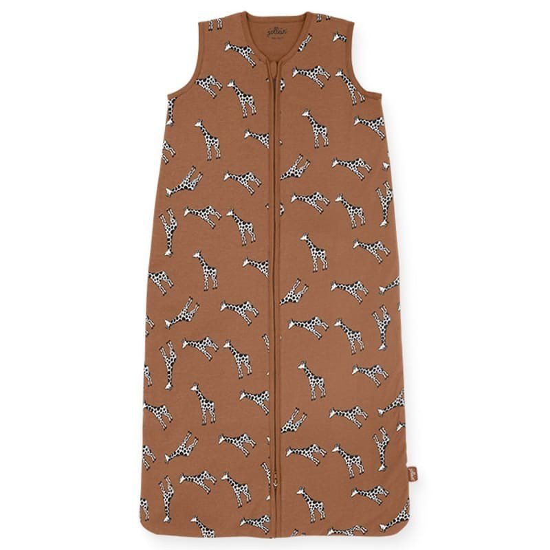 Jollein - Baby & Kids - Jollein - Śpiworek niemowlęcy letni Summer GIRAFFE Caramel 90 cm