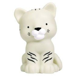 A Little Lovely Company - Mała Lampka Biały Tygrysek