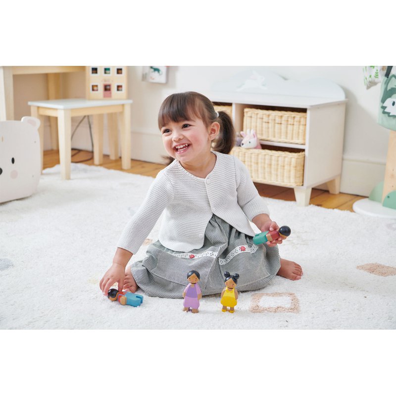 Rodzinka Sunny Doll, zestaw laleczek, Tender Leaf Toys tender leaf toys