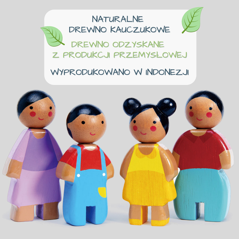 Rodzinka Sunny Doll, zestaw laleczek, Tender Leaf Toys tender leaf toys