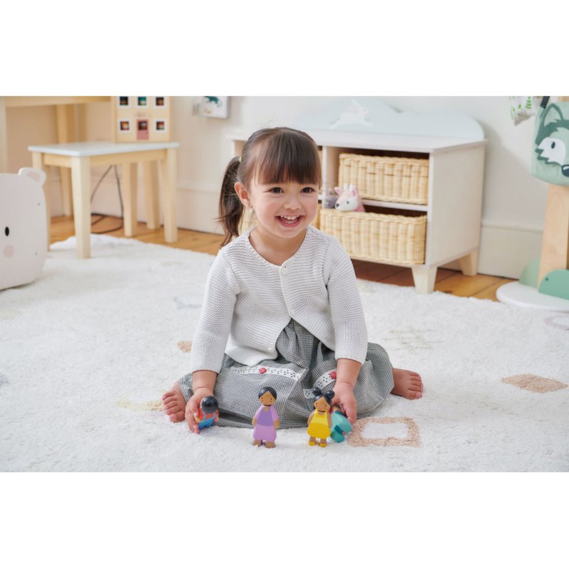 Rodzinka Sunny Doll, zestaw laleczek, Tender Leaf Toys tender leaf toys