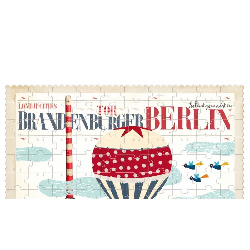 Puzzle dla dzieci, miasta świata: Berlin | Londji®