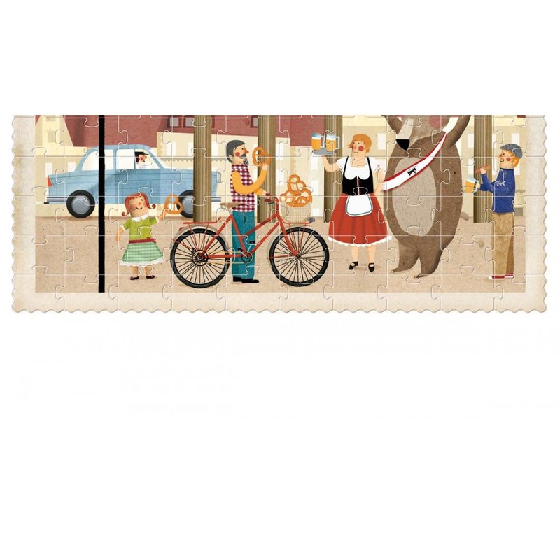 Puzzle dla dzieci, miasta świata: Berlin | Londji®