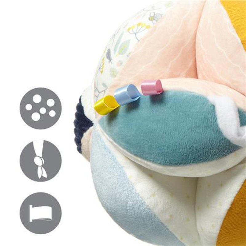 BABYONO - 1436 Zabawka edukacyjna - zawieszka do wózka WOODLAND