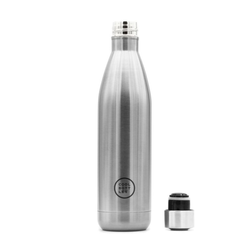 COOLBOTTLES - Cool Bottles Butelka termiczna 750 ml Triple cool Metallic Silver