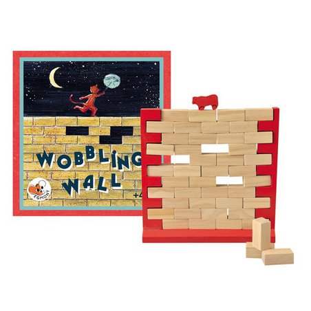 Drewniana gra zręcznościowa Chwiejny Mur | Egmont Toys®