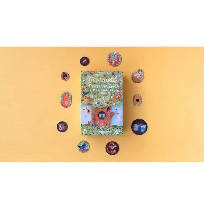 Puzzle dla dzieci, Mon Petit Pommier - Moja Jabłoń | Londji®