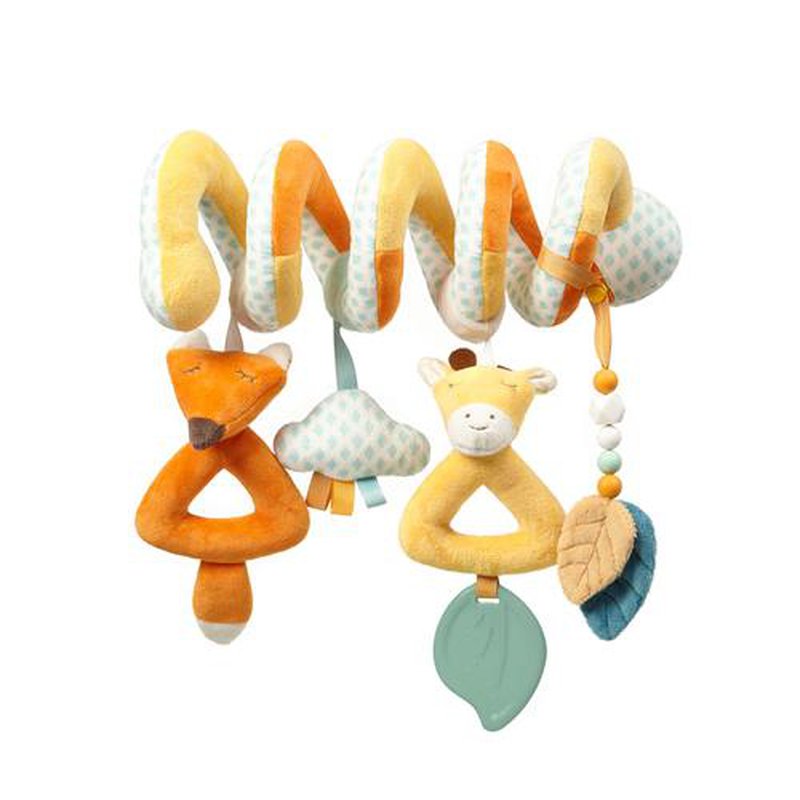 BABYONO - 1466 Zabawka edukacyjna - zawieszka do wózka i fotelika SKINNY MATES